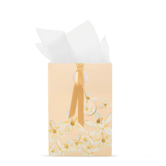 Peach Jasmine Floral Gift Bag UD80